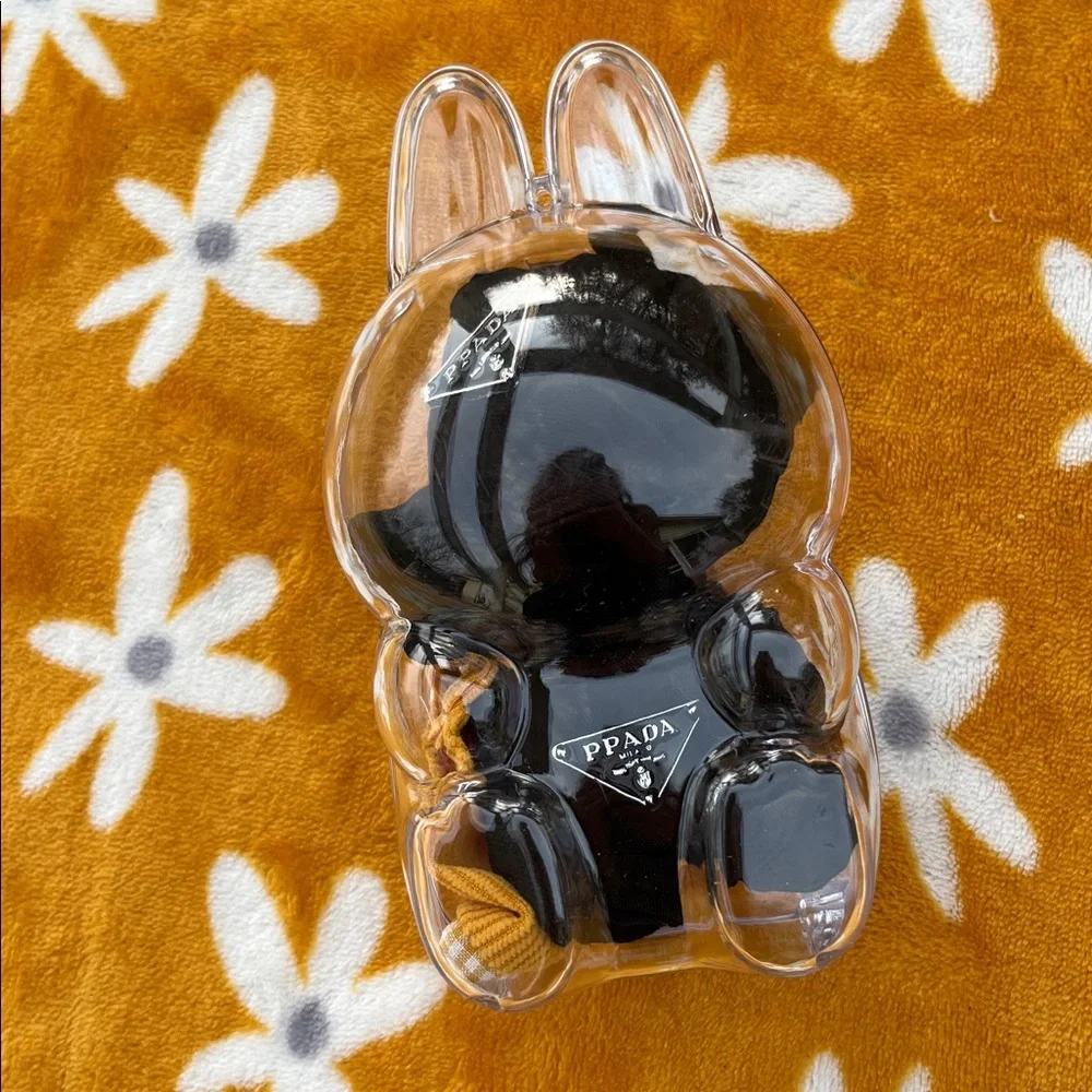 Labubu Clear Case & Outfit Clothing PPADA Set + Overalls NWOT Gifts Accesories